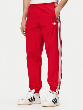adidas adidas Παντελόνι φόρμας Firebird Woven KE1369 Κόκκινο Regular Fit