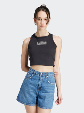 adidas adidas Top IR8373 Crna Slim Fit