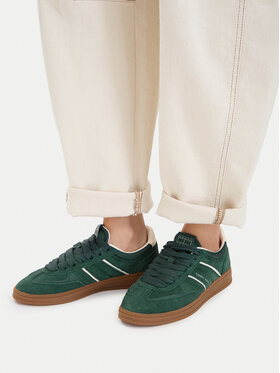 Tommy Jeans Tommy Jeans Sneakersy The Greenwich Edge Suede EN0EN02924 Zielony