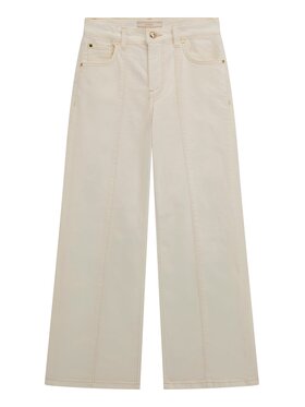 Guess Kids Guess Kids Spodnie materiałowe 172971 Beżowy Regular Fit