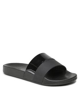 Calvin Klein Calvin Klein Παντόφλες Pool Slide HW0HW01783 Μαύρο