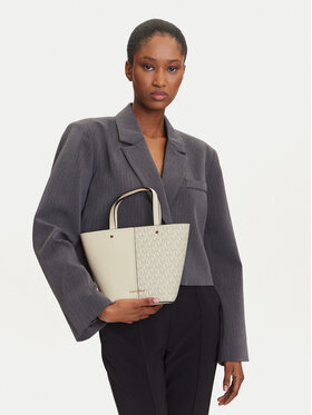 MICHAEL Michael Kors MICHAEL Michael Kors Дамска чанта Flora 32T5GFFC1B Екрю