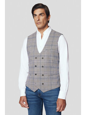 Lancerto Lancerto Kamizelka Pistoia KA131224000015 Szary Slim Fit