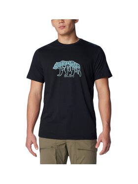 Columbia Columbia T-Shirt 2036401 Czarny Regular Fit