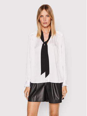 The Kooples The Kooples Chemise FTOP25020K Blanc Relaxed Fit
