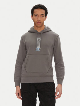 C.P. Company C.P. Company Bluză 18CMSS313A006312G Gri Regular Fit