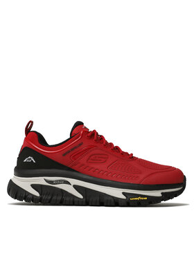 Skechers Skechers Sneakersy Skechers Arch Fit Road Walker Czerwony
