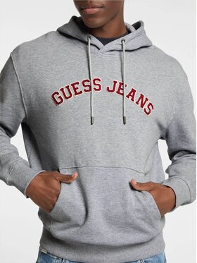 Guess Jeans Guess Jeans Bluza 170247 Szary Classic Fit