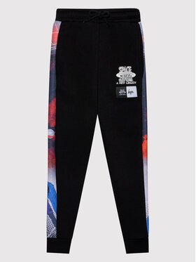 HYPE HYPE Spodnie dresowe SPACE JAM SJNLAO-019 Czarny Regular Fit