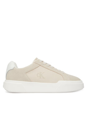 Calvin Klein Calvin Klein Sneakersy Chunky Cupsole Laceup Cv Mix HM0HM02238 Béžová