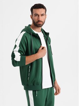 Ombre Ombre Komplet dresowy Z118 Zielony Regular Fit