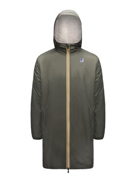 K-Way K-Way Giubbotto invernale GIACCHE K-WAY Le Vrai 3.0 Eiffel Orsetto - K3114KW Verde Regular Fit