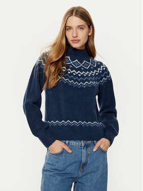 Guess Guess Sweter W4PR0Z Z3LQ0 Granatowy Regular Fit