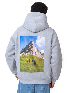 Palto Palto Bluza Hiking Club Szary Comfortable Fit