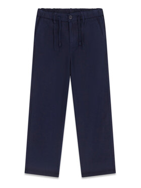 Guess Guess Pantaloni din material L6GB02 WHAR0 Bleumarin Regular Fit
