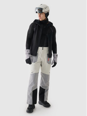 4F 4F Kamizelka FREEMAKE Czarny Regular Fit