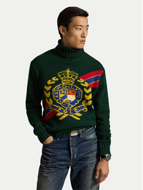 Polo Ralph Lauren Polo Ralph Lauren Rollkragenpullover 710B59534001 Dunkelgrün Regular Fit