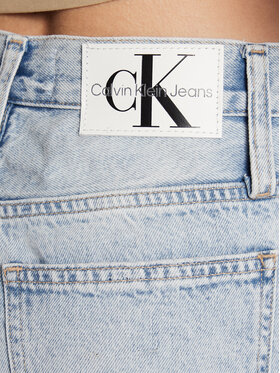 Calvin Klein Jeans Jeans Hlače J20J220191 Modra Mom Fit