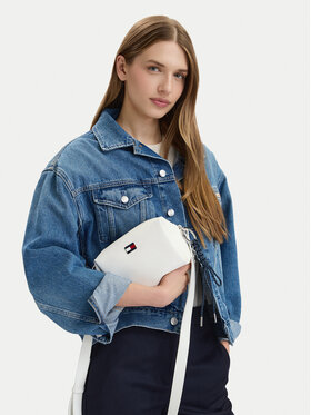 Tommy Jeans Tommy Jeans Geantă Tjw City Charm Camera Bag AW0AW18456 Alb