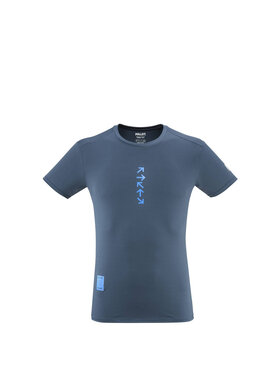Millet Millet Koszulka techniczna Intense Print Ts Ss M Granatowy Active Fit