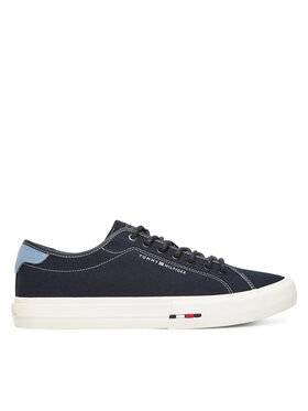 Tommy Hilfiger Tommy Hilfiger Кросівки Hi Vulc Street Canvas FM0FM05515 Cиній