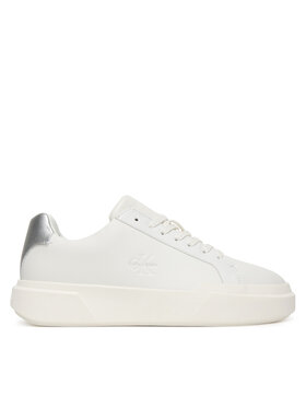 Calvin Klein Calvin Klein Sneakers Chunky Cupsole Lace Up Lth Met YW0YW01948 Alb