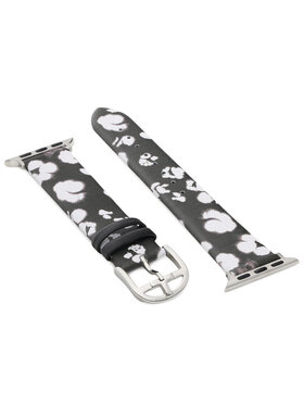 Ted Baker Ted Baker Wymienny pasek do zegarka Apple Watch BKS38F101B0 Czarny