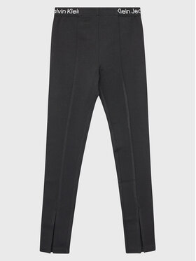 Calvin Klein Jeans Calvin Klein Jeans Legginsy Logo Tape IG0IG01986 Czarny Slim Fit