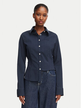 Guess Jeans Guess Jeans Cămașă W6YH11 W2835 Bleumarin Slim Fit