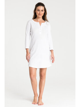 LaLupa LaLupa Nočná košeľa LA070 Biela Comfortable Fit