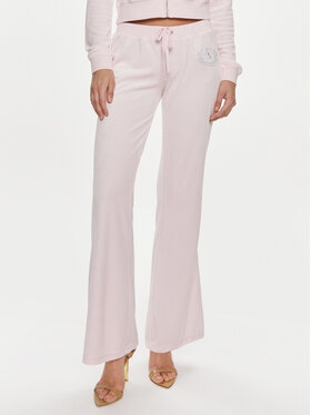 Juicy Couture Juicy Couture Pantaloni da tuta Heritage Dog JCBBJ223814 Rosa Slim Fit