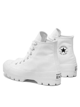 Converse Modne Superge Ctas Lugged Hi 565902C Bela