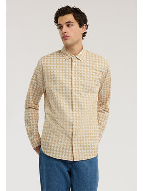Trussardi Trussardi Koszula 5039N000046N0SC Beżowy Regular Fit