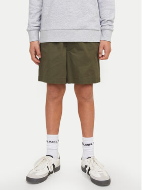 Jack&Jones Junior Jack&Jones Junior Σορτς υφασμάτινο Jaiden 12275013 Πράσινο Loose Fit