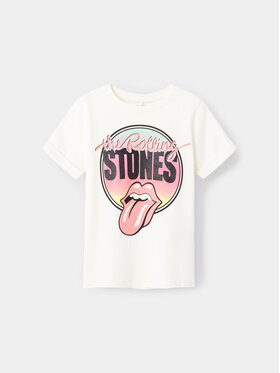 NAME IT NAME IT T-Shirt Maxa 13227641 Biały Regular Fit