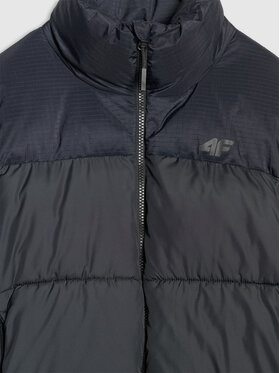 4F 4F Kurtka puchowa MULTI ACTIVE Czarny Regular Fit