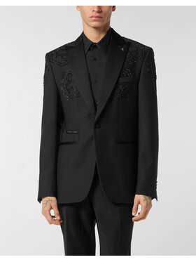 PHILIPP PLEIN PHILIPP PLEIN Sako 25515 Čierna Fitted Fit