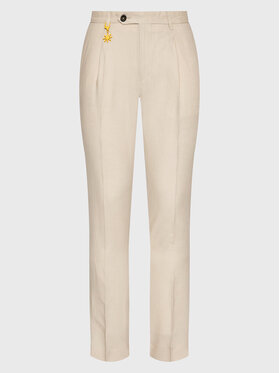 Manuel Ritz Manuel Ritz Pantaloni din material 3432P1648L 233279 Bej Regular Fit