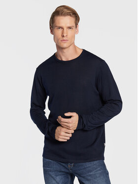 Casual Friday Casual Friday Sweter Kent 20501343 Granatowy Slim Fit