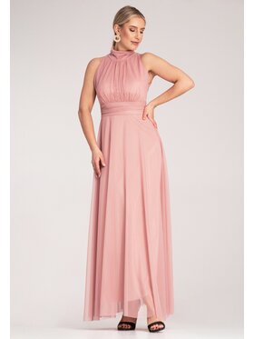 FIGL FIGL Večerné šaty M1173 Ružová Flared Fit