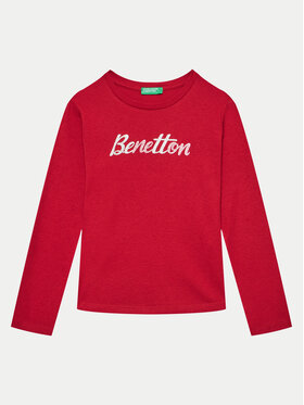 United Colors Of Benetton United Colors Of Benetton Bluse 3I9WG10F7 Rot Regular Fit