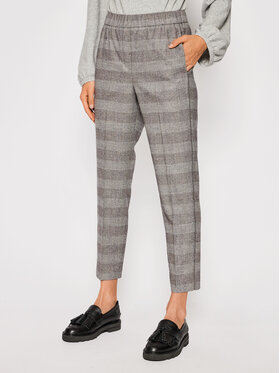Peserico Peserico Чино панталони P04572U Сив Loose Fit