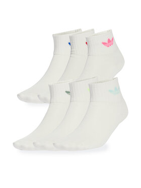 adidas adidas Set od 6 pari dječjih visokih čarapa JW2939 Šarena