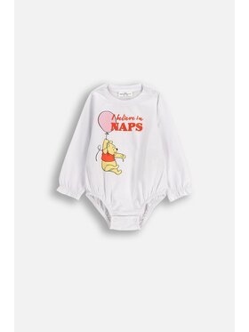 Coccodrillo Coccodrillo Dětské body ZC5112101LGD-001 Bílá Regular Fit