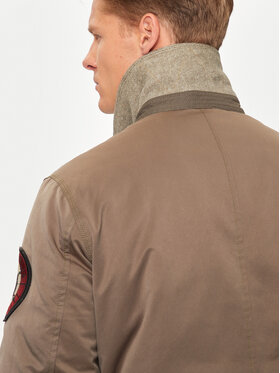 Aeronautica Militare Bomber 242AB2190CT3376 Smeđa Regular Fit