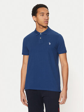 U.S. Polo Assn. U.S. Polo Assn. Polo MUP3312 Granatowy Regular Fit
