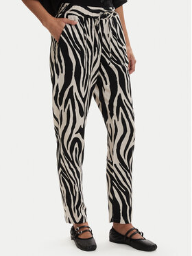 Vero Moda Vero Moda Kalhoty z materiálu Jesmilo 10279691 Béžová Regular Fit