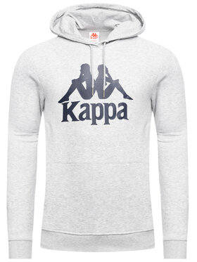 Kappa Kappa Majica dugih rukava 705322 Siva Regular Fit