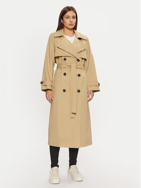 Tommy Jeans Tommy Jeans Trench DW0DW20280 Bej Regular Fit