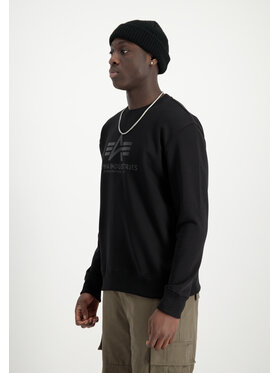 Alpha Industries Alpha Industries Mikina Basic Carbon Sweatshirt Čierna Regular Fit